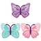 Big Dot of Happiness Beautiful Butterfly - DIY Shaped Floral Baby Shower or Birthday Party Cut-Outs - 24 Count